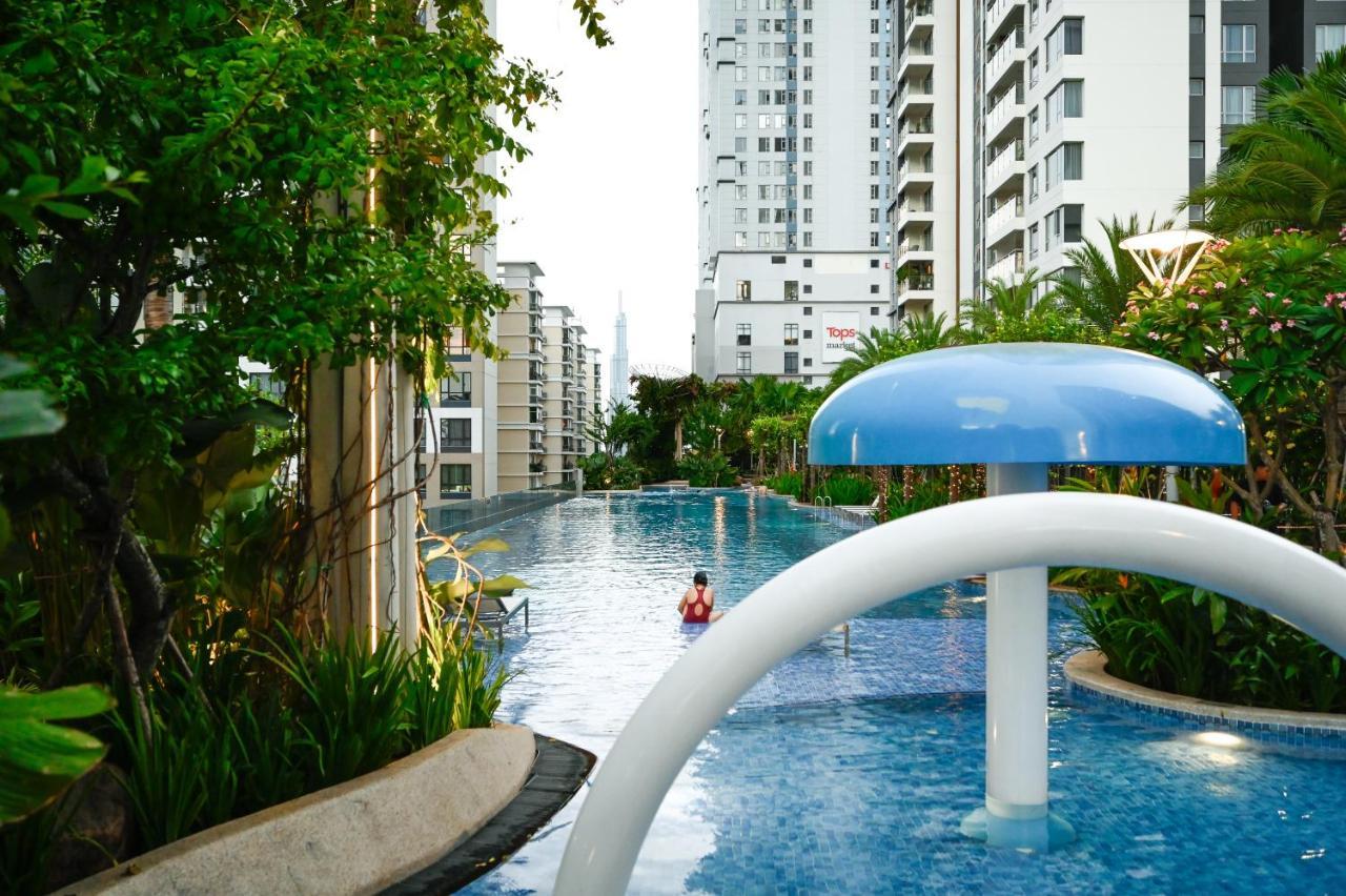 Estella Heights Saigon City View 2Br Apartment & Pool, โฮจิมินห์ซิตี้ ภายนอก รูปภาพ