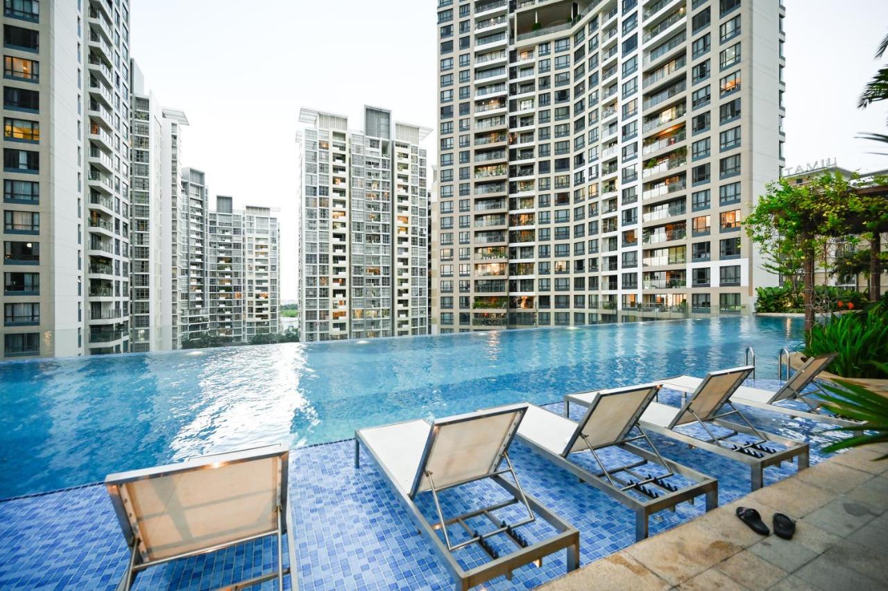 Estella Heights Saigon City View 2Br Apartment & Pool, โฮจิมินห์ซิตี้ ภายนอก รูปภาพ