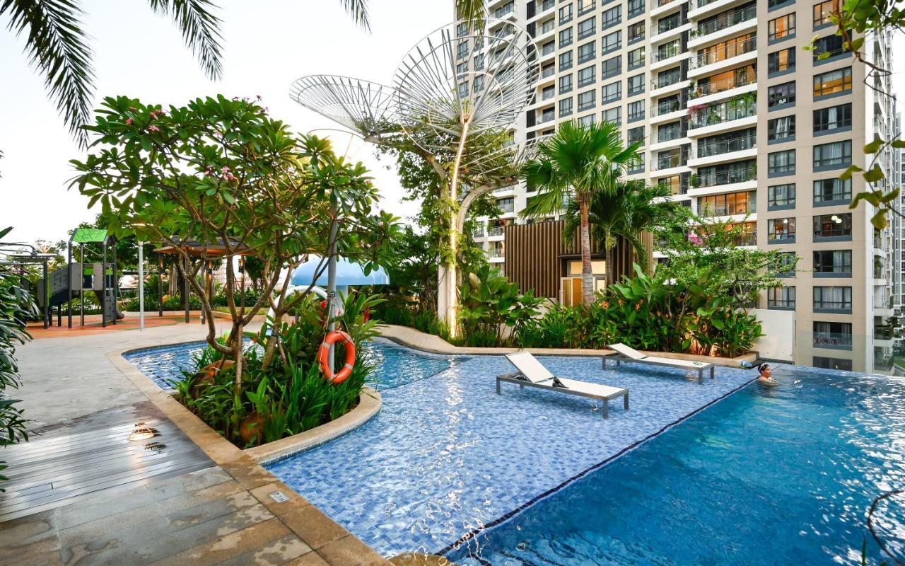 Estella Heights Saigon City View 2Br Apartment & Pool, โฮจิมินห์ซิตี้ ภายนอก รูปภาพ